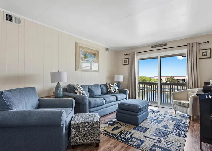 Ferienhaus Waterfront 3-bedroom, 2-bathroom In North Ocean Perfect For Families Ocean Stadt